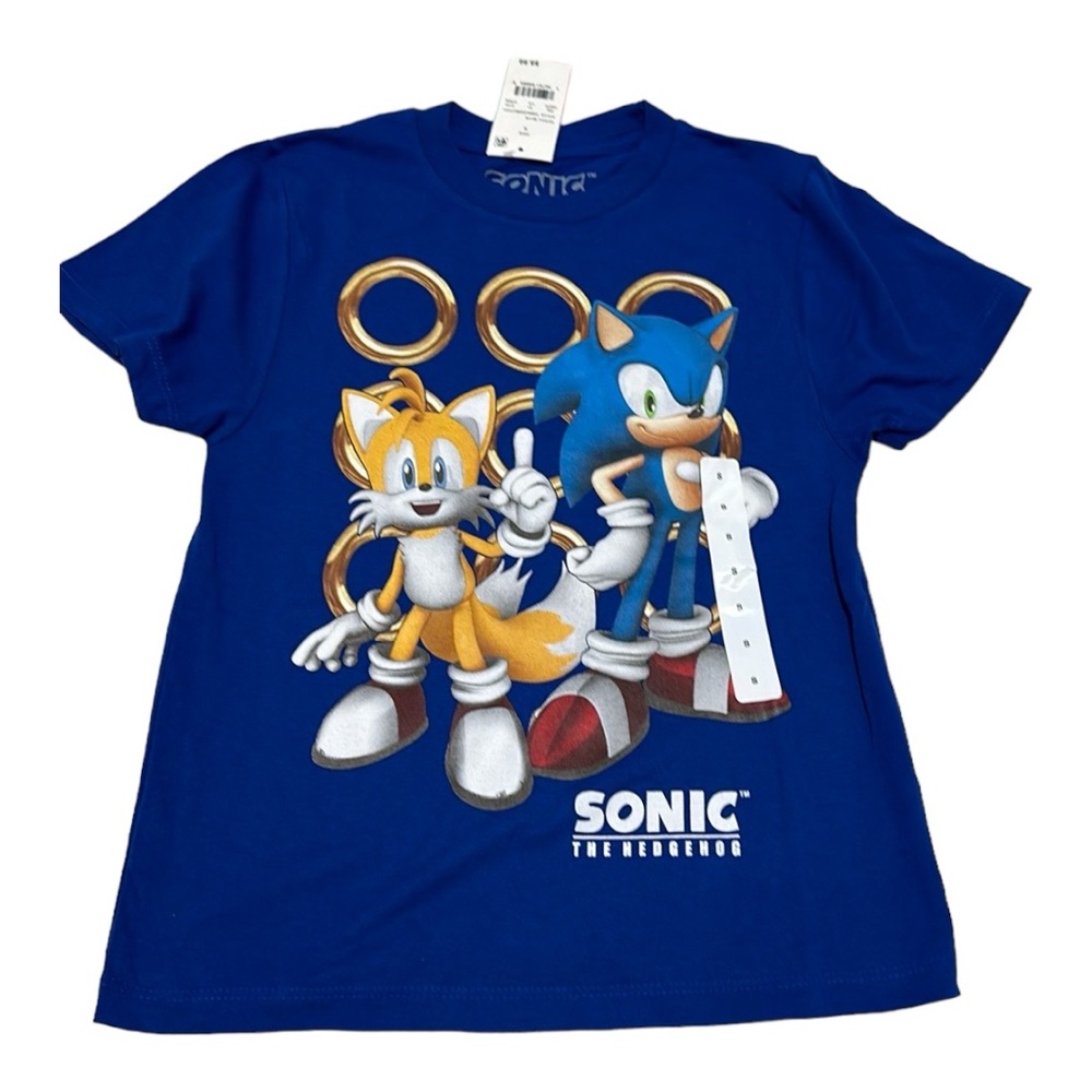 Sonic shirt for boys
